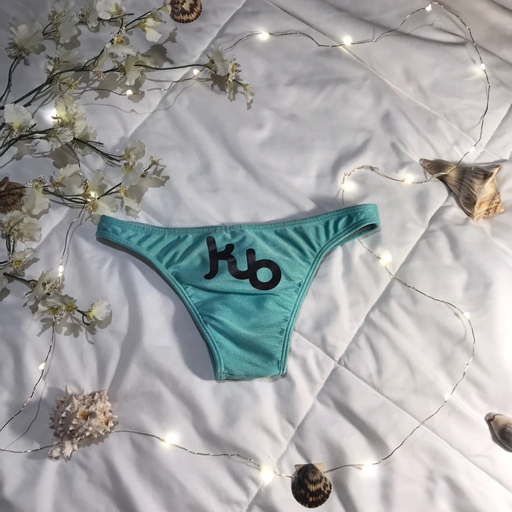 Light Blue Ship Wreck Kauai Bikini Bottoms